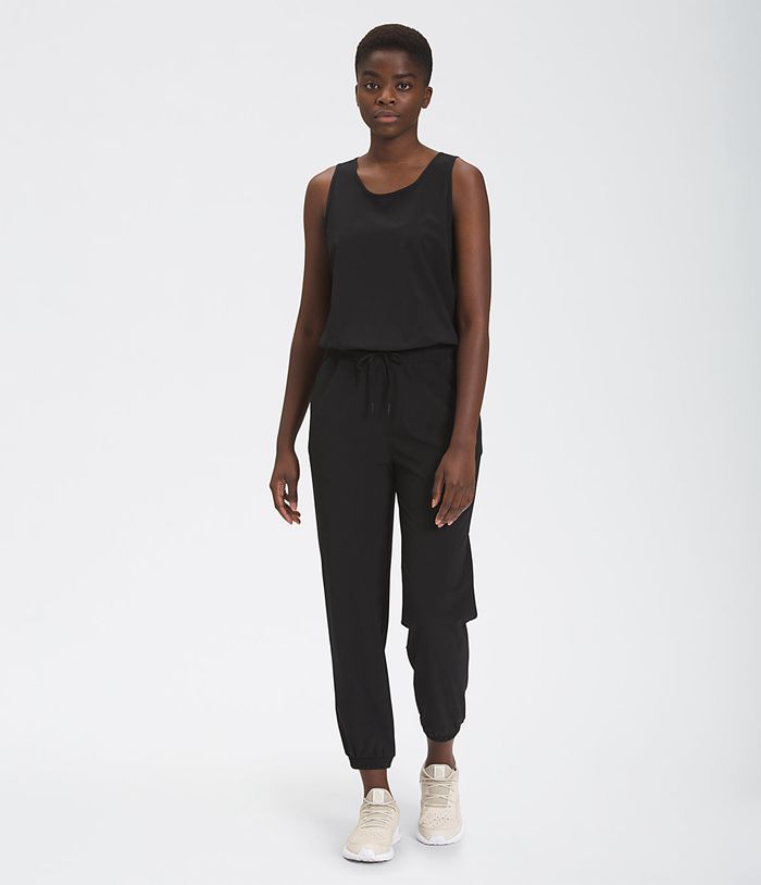 Pantalones The North Face Mujer Never Stop Wearing Jumpsuit - Colombia SKNQPT391 - Negras